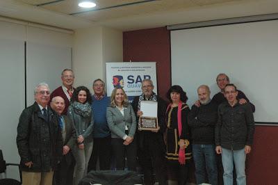 ENTREGA DE PLACA CONMEMORATIVA EN SARQUAVITAE