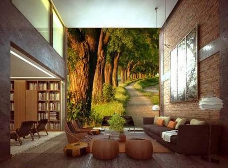 Dale vida a las paredes de tu casa con murales de vinilo