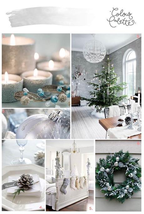 Para gustos colores: Navidad en plata plata