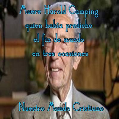 Muere Harold Camping quien había predicho el fin de mundo en tres ocasiones