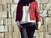 BIKERSweater: Stradivarius, Jacket: Sfera, Pants: Str...