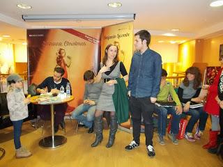 Firma de Benjamin Lacombe y Sébastien Perez, 18.12.13