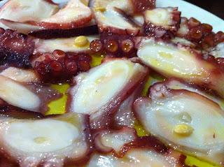 Pulpo al limón