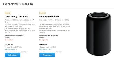Mac Pro El Mac Pro se agota en unas pocas horas retrasando los próximos envíos hasta febrero