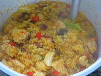 Arroz al chilindrón olla GM