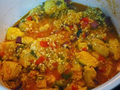 Arroz al chilindrón olla GM