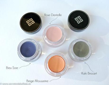 OMBRE COUTURE DE GIVENCHY. (SWATCHES)