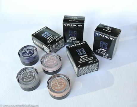 OMBRE COUTURE DE GIVENCHY. (SWATCHES)