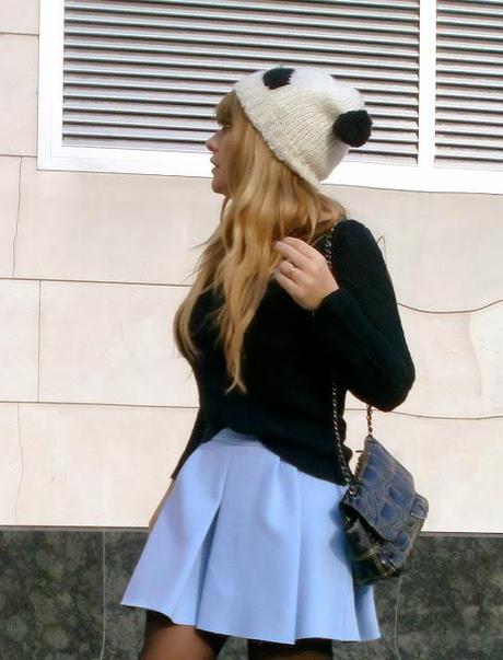 BABY BLUE SKIRT