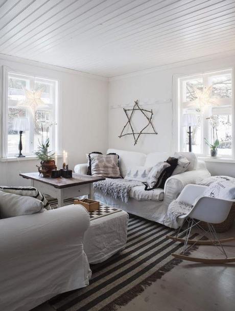 La casa de la semana: Una navidad tradicional con toques nórdicos