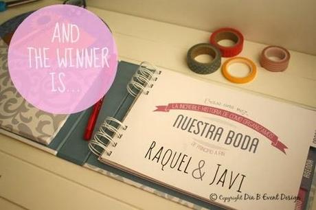 ¡Ya tenemos ganadora de la Agenda Organizadora de Boda!