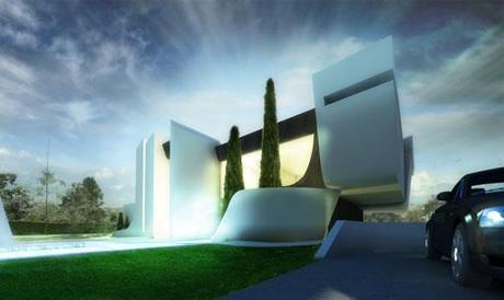 ÚLTIMAS IMÁGENES DE OBRA DE LA VIVIENDA UNIFAMILIAR DISEÑADA POR A-CERO EN EL N.E. DE MADRID