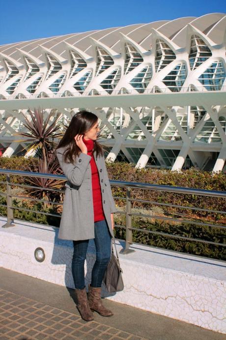 Red sweater