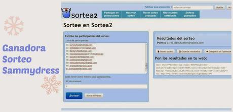 Ganadoras sorteos