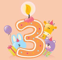 ¡¡3 años cumple el blog!!