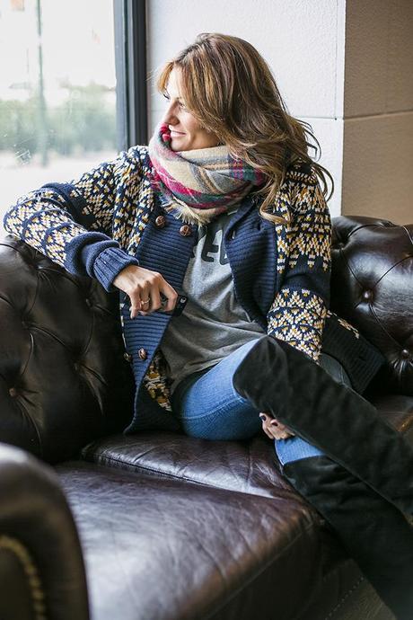 OUTFITS, creep, brave soul, stuart weitzman 50/50 boots, bufanda cuadros zara, jeans jbrand, éric gallais, seraphita.  