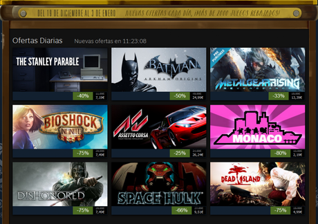 ofertas-frikarte Empieza la Navidad en Steam