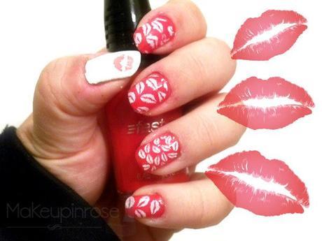 MANICURA DE LA SEMANA: LOVE & KISSES