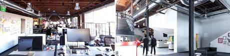 Nuevas tendencias en espacios de oficinas. Cuartel General en Palo Alto, California. Pinterest