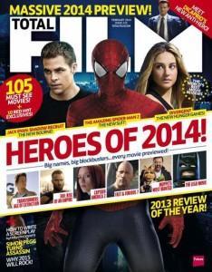 The Amazing Spider-Man 2: El Poder de Electro portada de Total Film The Amazing Spider-Man 2: El Poder de Electro en portada de Total Film