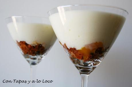 Receta de Farinato con huevo y espuma de patata