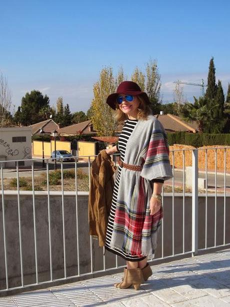 LOOK285-20.12.2013MIX: TARTÁN + STRIPES.ESTILO BRAVEHEART...