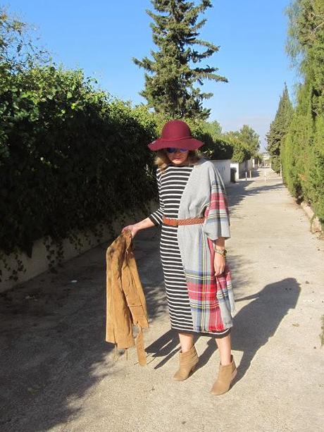 LOOK285-20.12.2013MIX: TARTÁN + STRIPES.ESTILO BRAVEHEART...