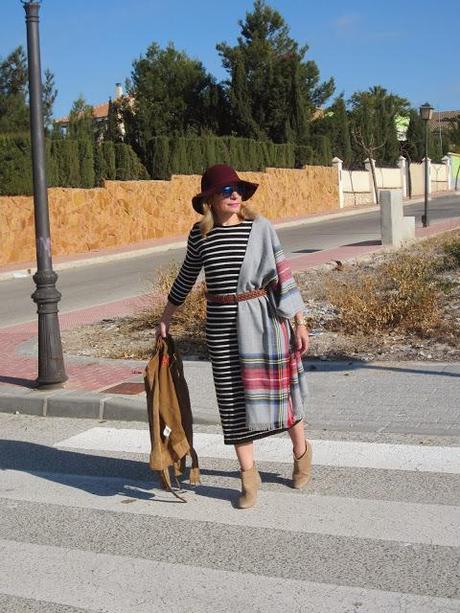LOOK285-20.12.2013MIX: TARTÁN + STRIPES.ESTILO BRAVEHEART...