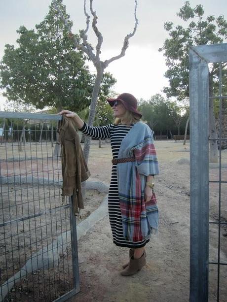 LOOK285-20.12.2013MIX: TARTÁN + STRIPES.ESTILO BRAVEHEART...