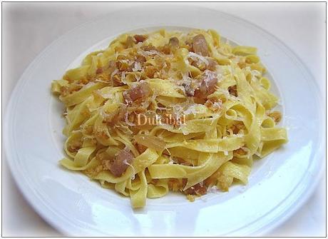 TAGLIATELLE CARBONARA