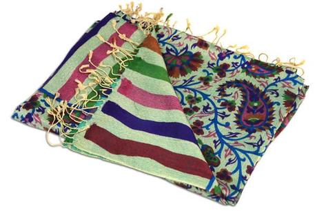 The Stylistbook -Fular de seda estampado con cachemiros