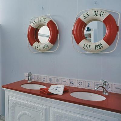 Decoración de baños en una casa de playa - Paperblog