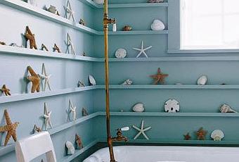 Decoración de baños en una casa de playa - Paperblog