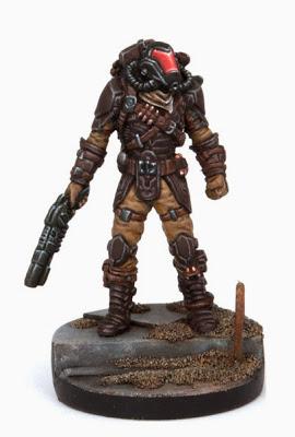 Survivor de Dreadzone,miniatura exclusiva