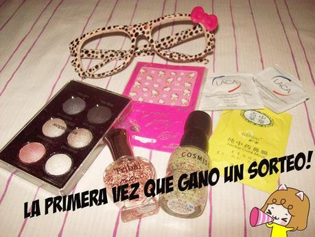 2 sorteos ganados+Segundo premio al blog