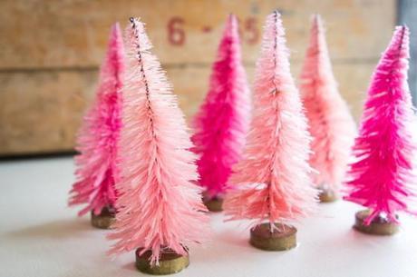 estilo nórdico escandinavo diy nochebuena navidad diy mini arboles de navidad diy deco navidad diy adornos navidad decoración navideña centros de mesa inspiración navidad blog decoración nordica escandinava adornos navidad papel tela cartulina 