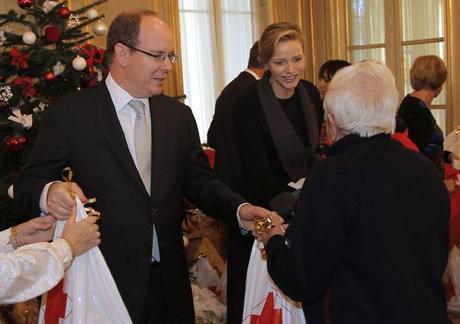 La navidad de Alberto y Charlene de Mónaco