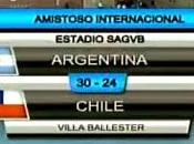 Selección chilena adulta hándball cayó ante argentina partido amistoso internacional