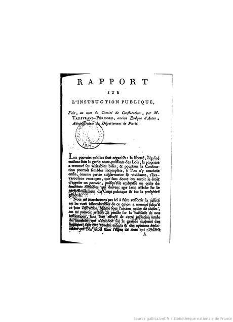 BIOGRAFÍA: un esbozo de la vida de Talleyrand