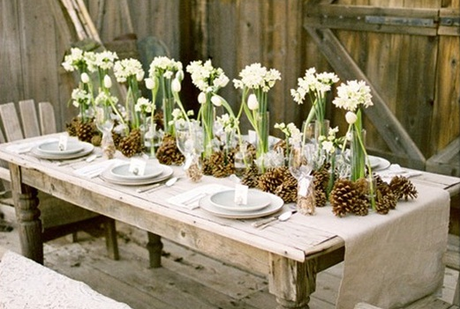 SNACKS FOR CHRISTMAS TABLE DECORATION