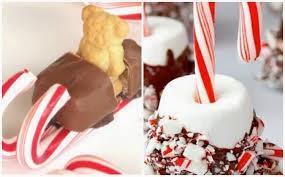 SNACKS FOR CHRISTMAS TABLE DECORATION