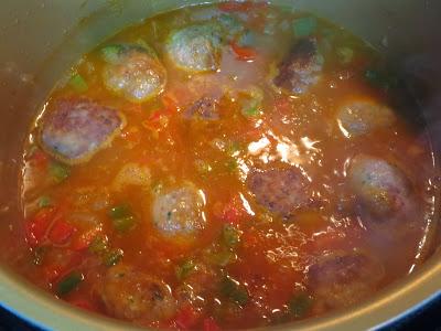 Albóndigas a la jardinera olla GM