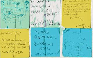 LAS CARTITAS QUE RECIBIÓ PAPÁ NOEL....