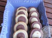 Galletas mantequilla blanco negro