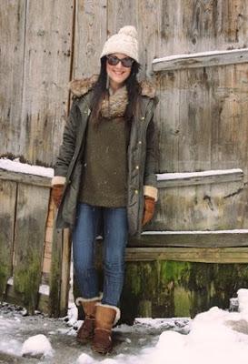 STREET STYLE INSPIRATION; UGG BOOTS.-