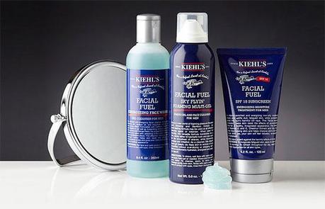 Limpieza facial masculina con Kiehl's