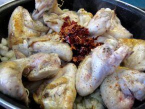 “Buffalo Wings” caseras. (Alitas de pollo en salsa barbacoa)