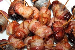 Aperitivos y entrantes para la cena de Navidad.