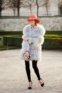 abrigo largo de pelo