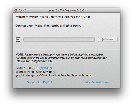 evasion Ya disponible el jailbreak untethered, Evasi0n7